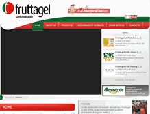 Tablet Screenshot of fruttagel.it